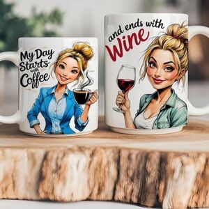 Charming Coffee Mug - Front and Back